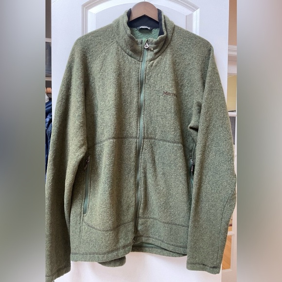 Marmot Fleece Lined Sweater Jacket - Picture 1 of 5